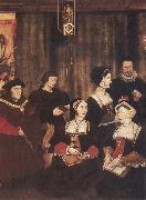 Sir Thomas More and his family